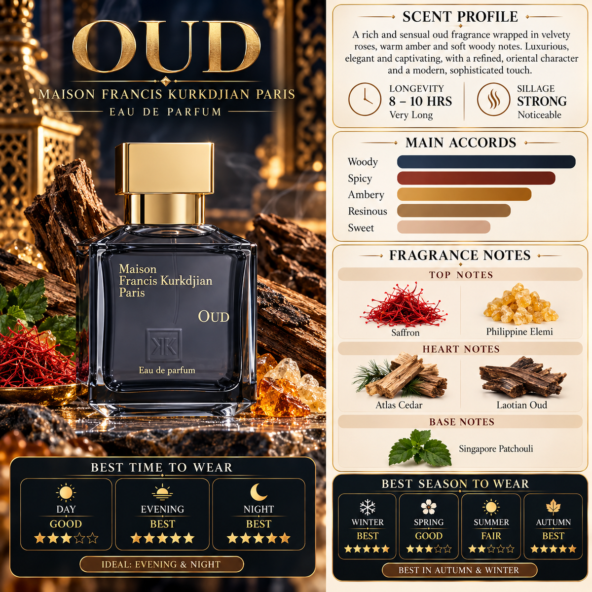 Oud Maison Francis Kurkdjian - Maison Francis