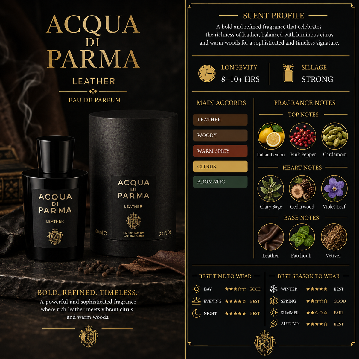 Leather - Men & Women - Acqua di Parma