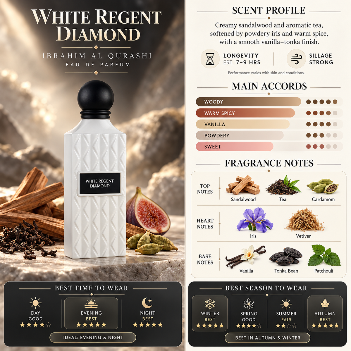White Regent Diamond - Ibrahim Al Qurashi