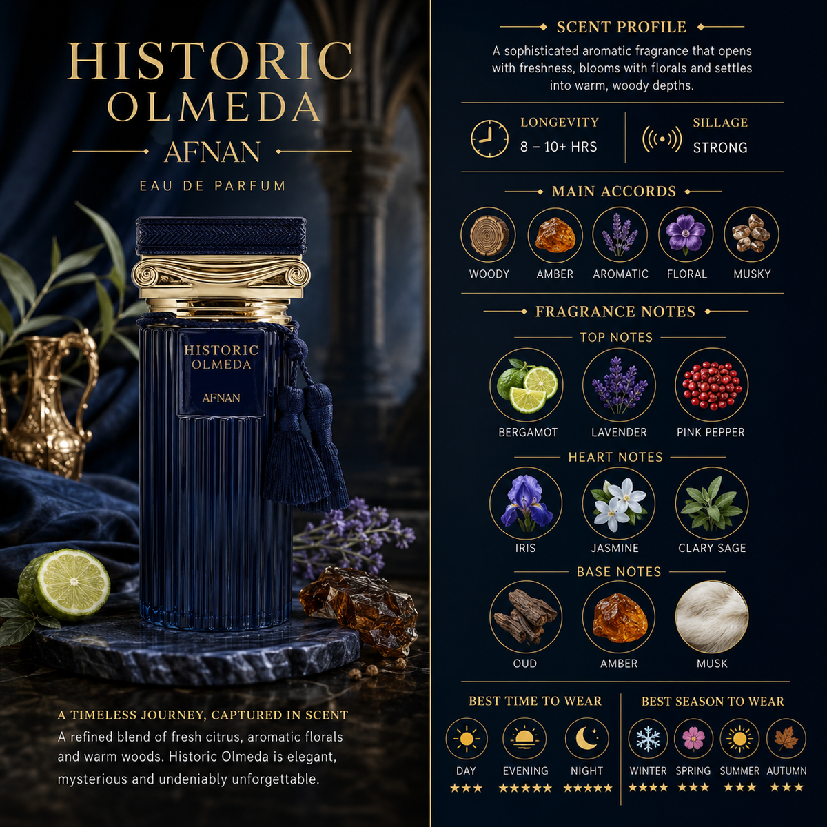 Historic Olmeda - Men & Women - Afnan
