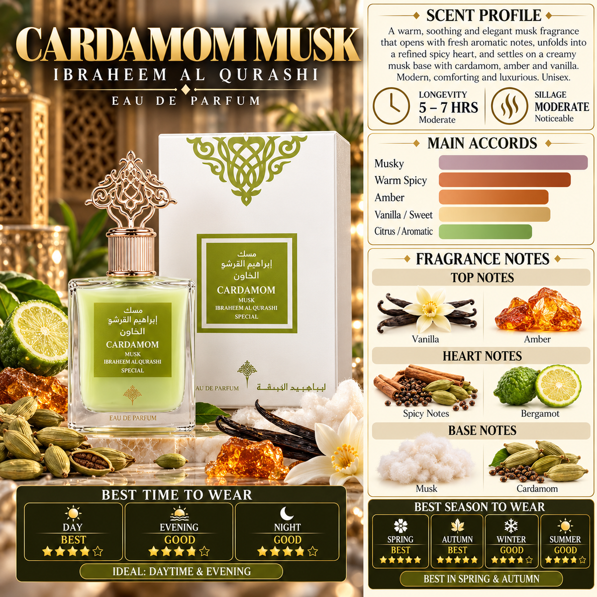 Cardamom Musk - Ibrahim Al Qurashi