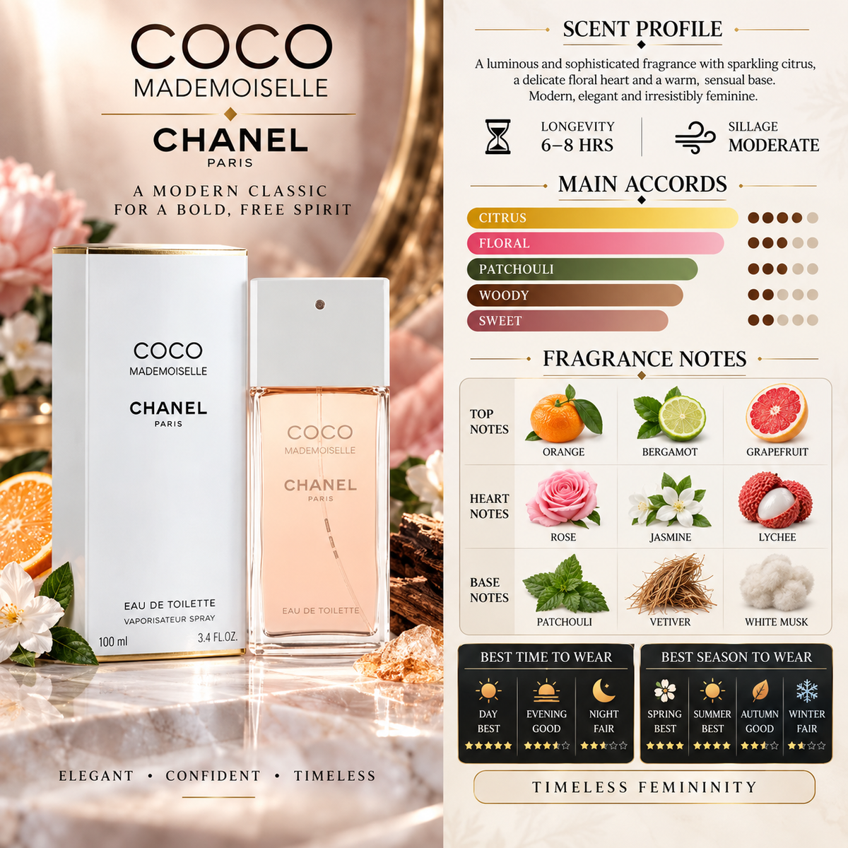Coco Mademoiselle Eau de Toilette - Chanel