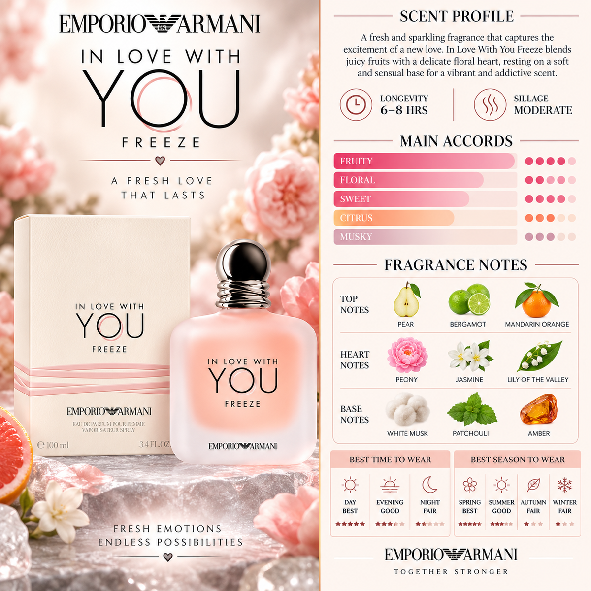 In Love With You Freeze - Emporio Armani