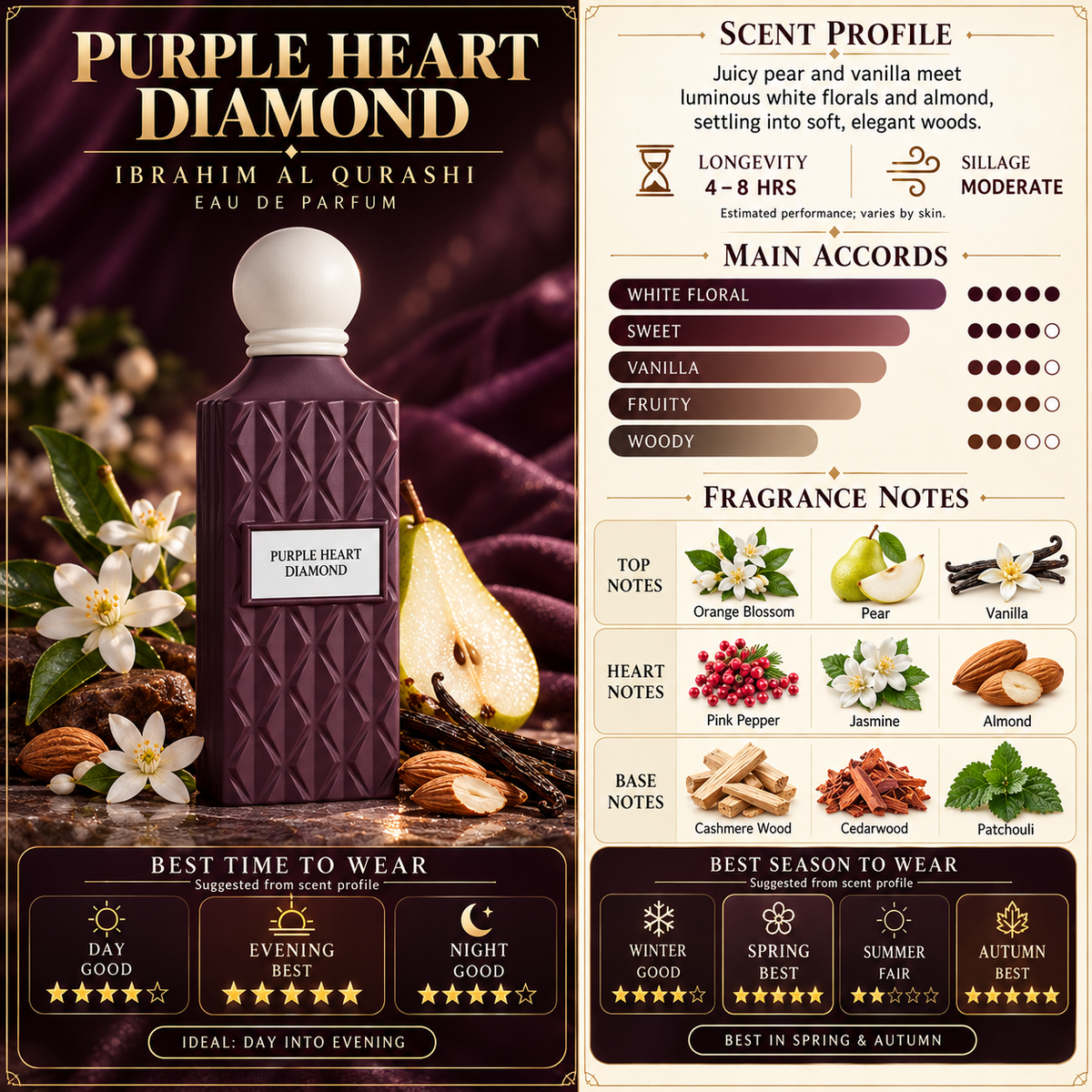 Purple Heart Diamond – Ibrahim Al Qurashi