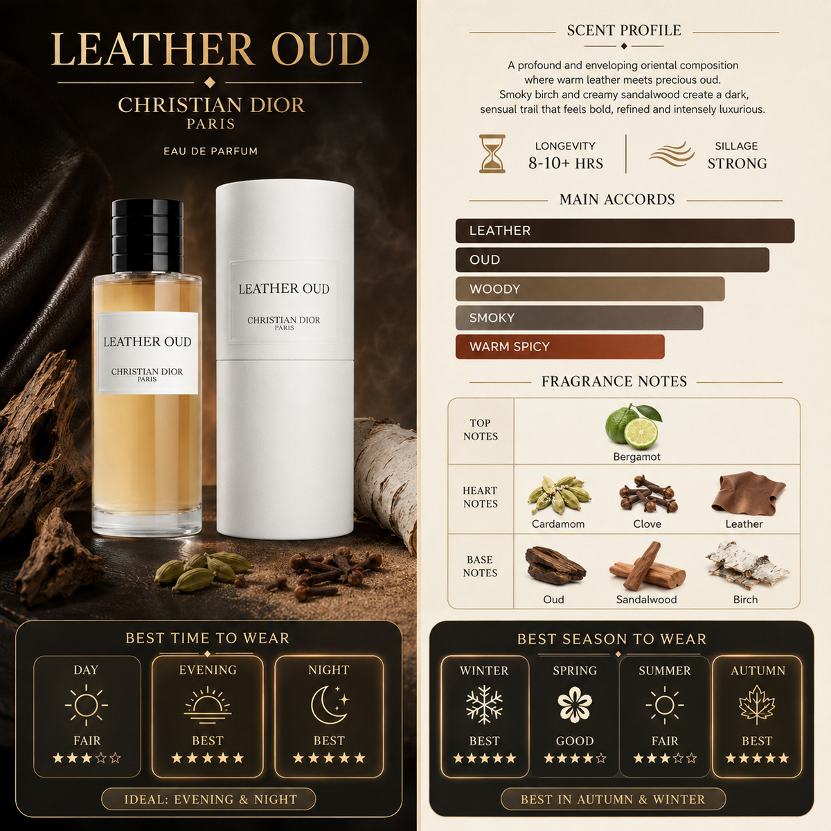 Christian Dior Leather Oud EDP - Dior