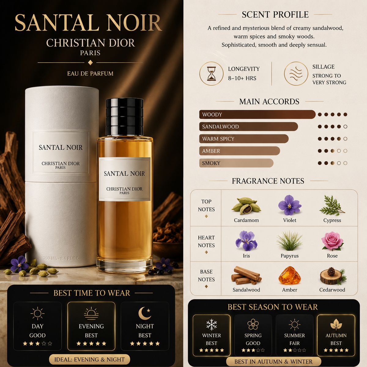 Christian Dior Santal Noir - Men & Women - Dior