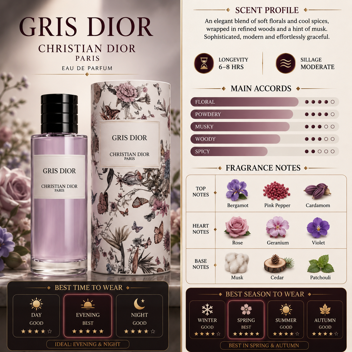 Christian Dior Gris Dior EDP - Dior
