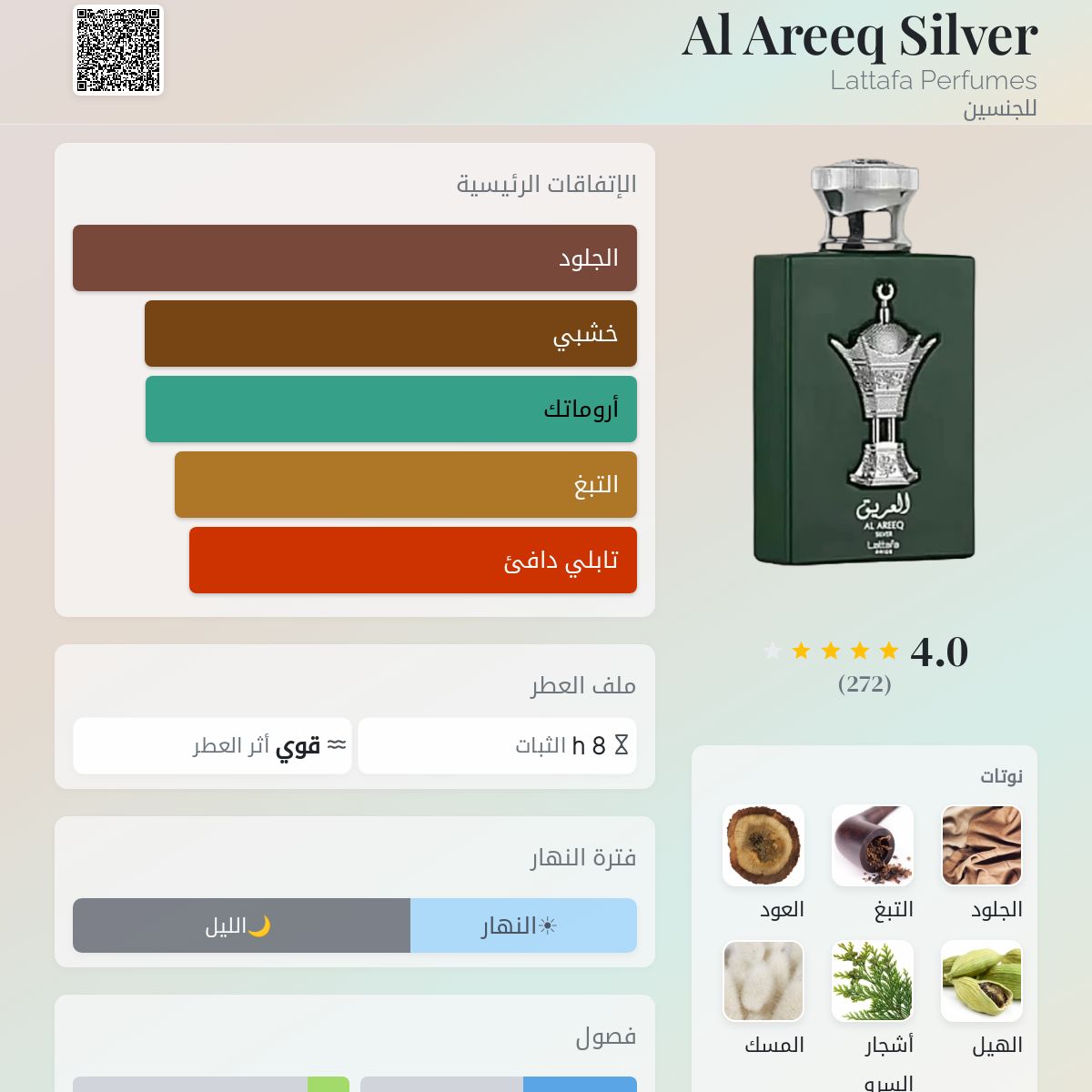 Al Areeq Silver - Lattafa