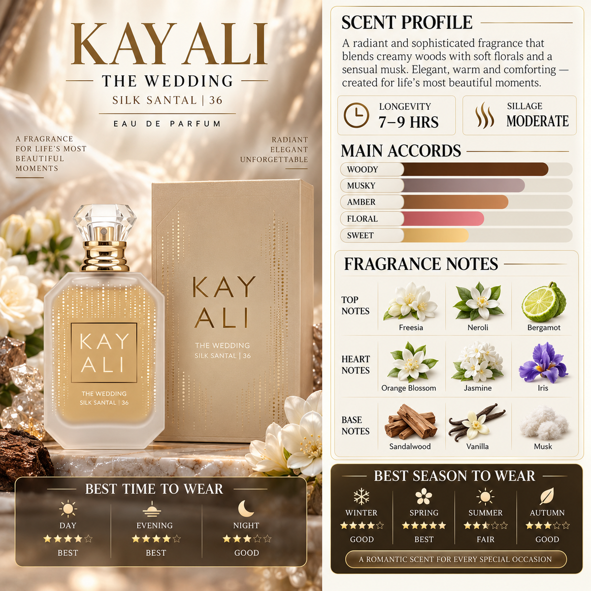 Kayali The Wedding Silk Santal | 36 - Kayali