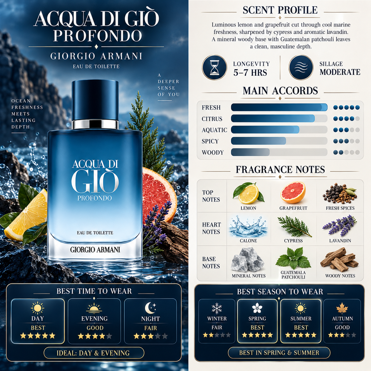 Acqua di Giò Profondo Lights - Giorgio Armani