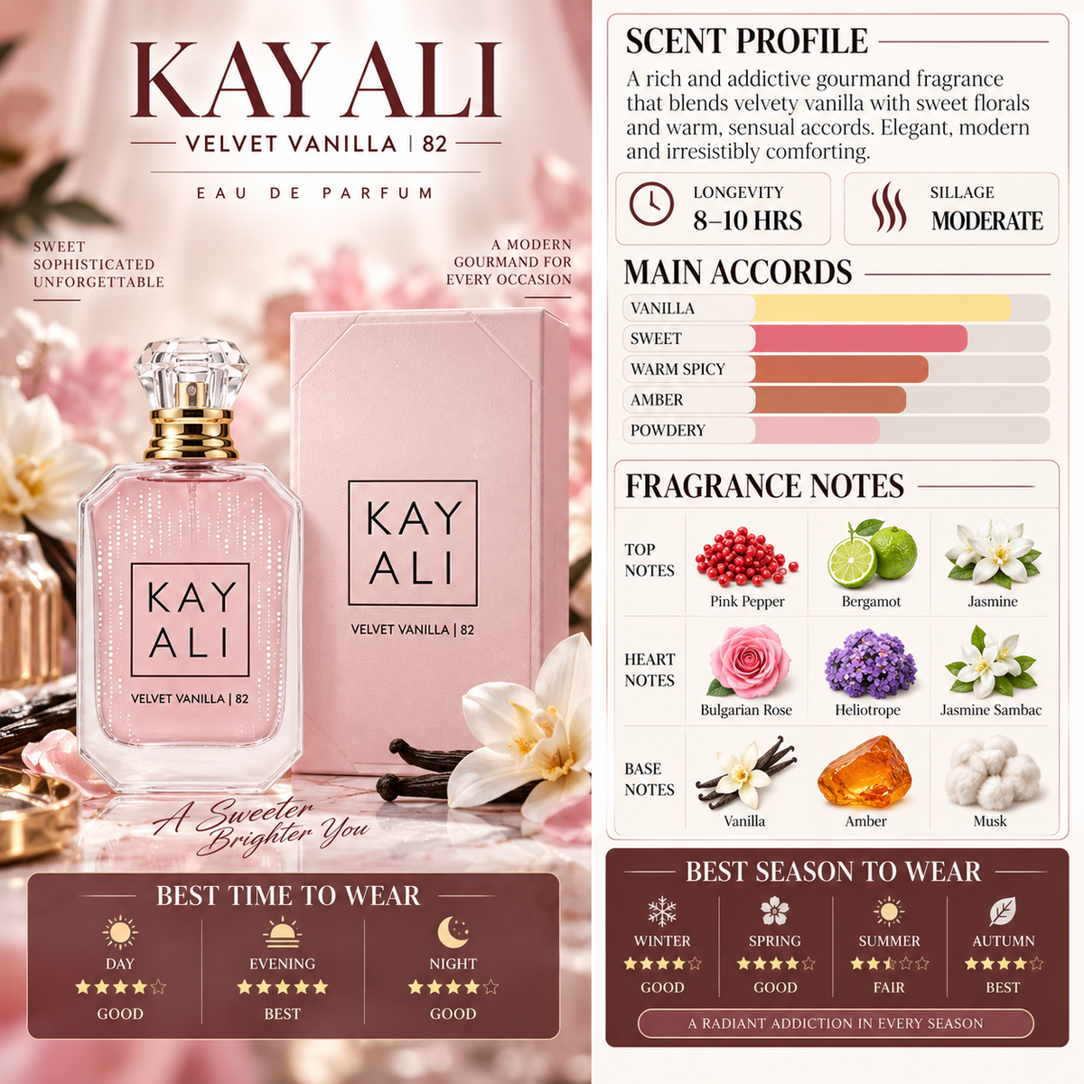 Kayali Velvet Vanilla | 82 - Kayali
