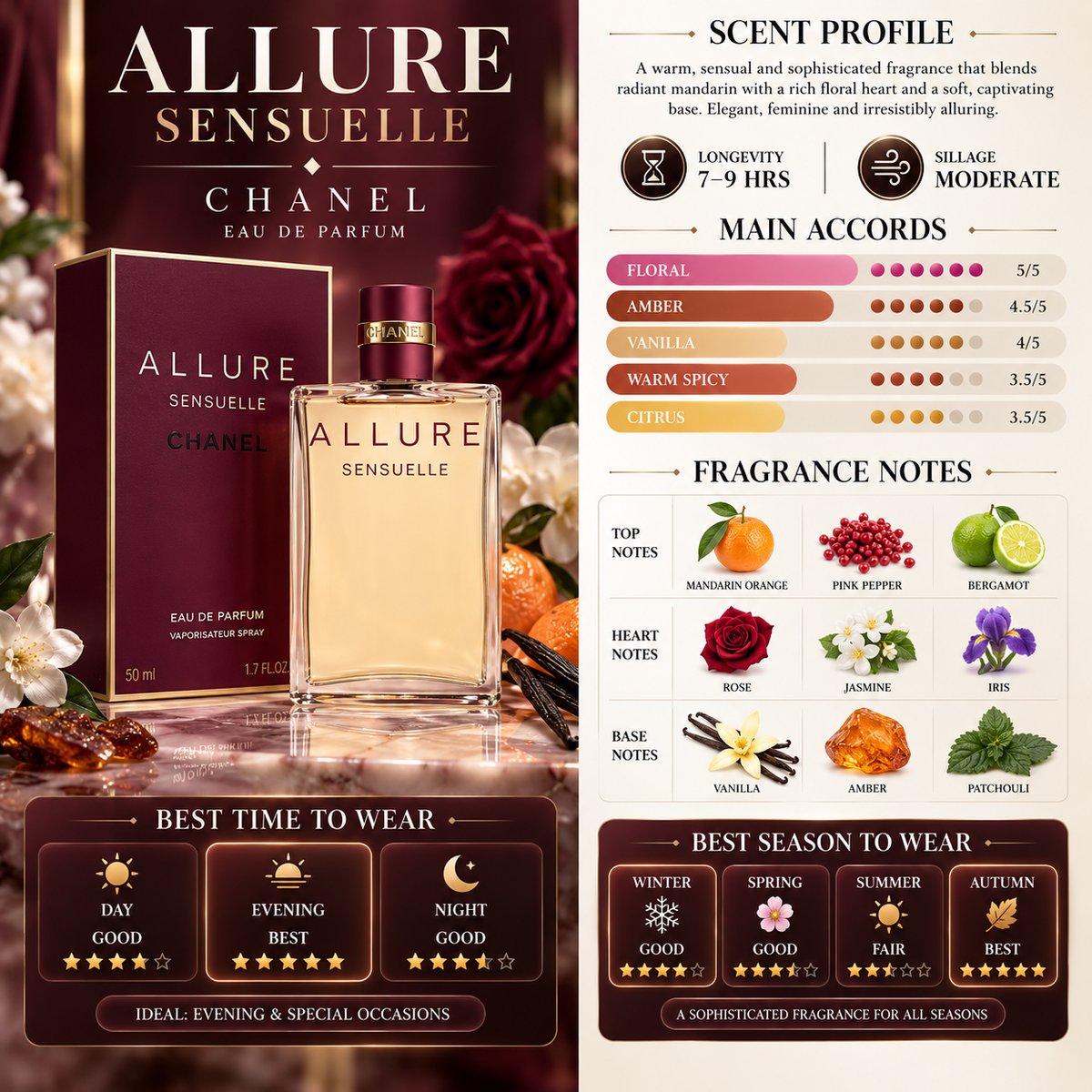 Allure Sensuelle EDT - Chanel