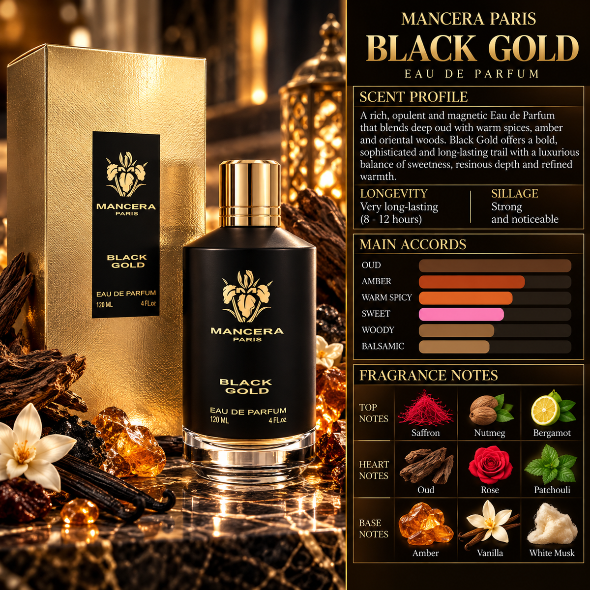 Black Gold EDP - Mancera