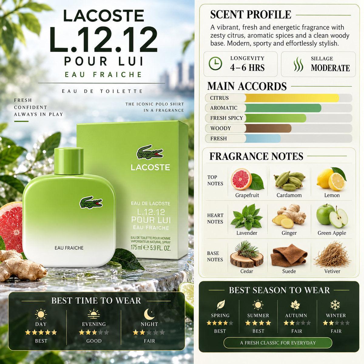 Lacoste Eau Fraiche L.12.12 - Lacoste