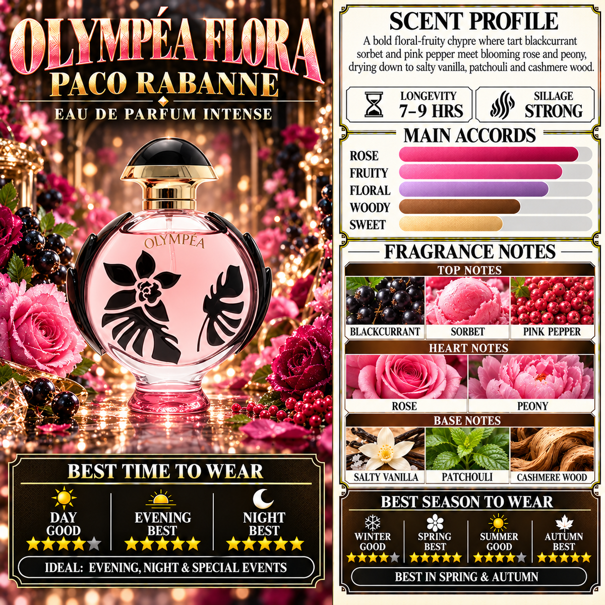 Olympéa Flora - Paco Rabanne