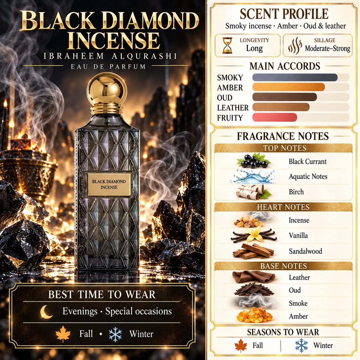 Black Diamond Incense – Ibrahim Al Qurashi
