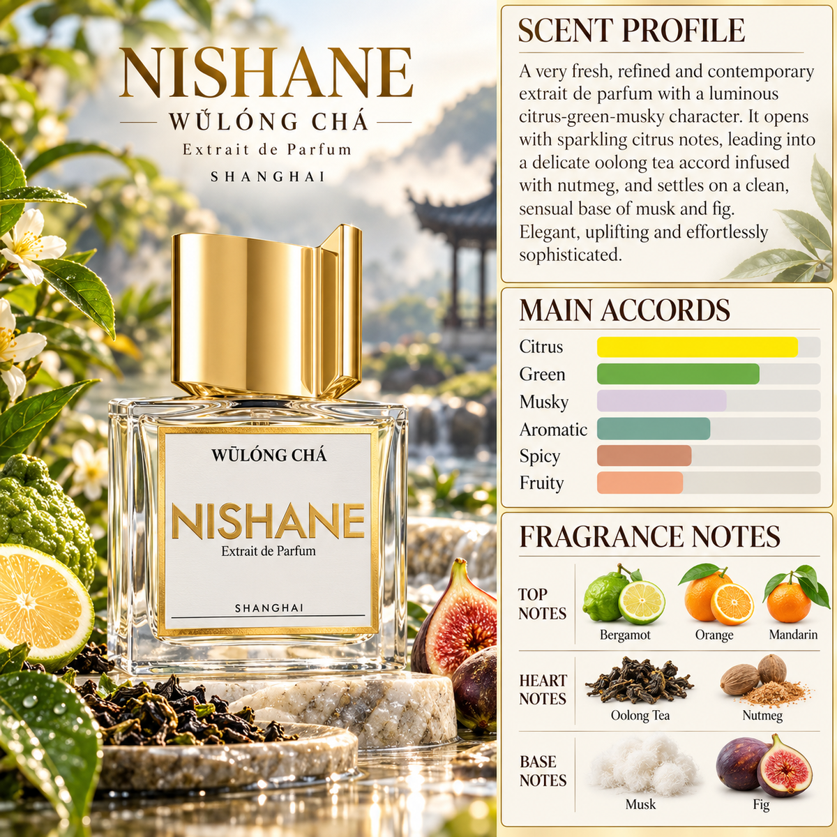 Nishane Wulóng Chá Extrait De Parfum - Nishane