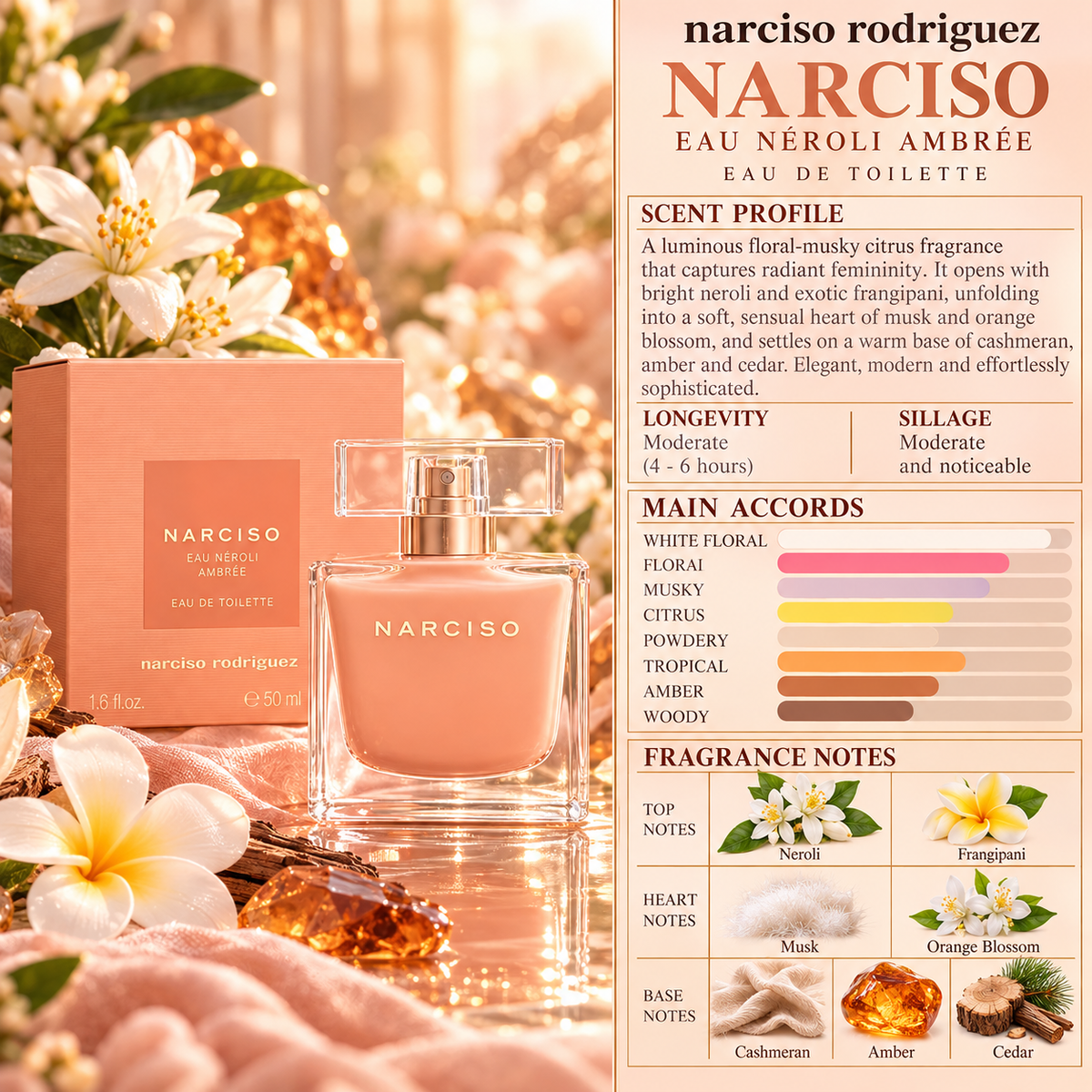 Narciso Eau Néroli Ambrée - Narciso Rodriguez