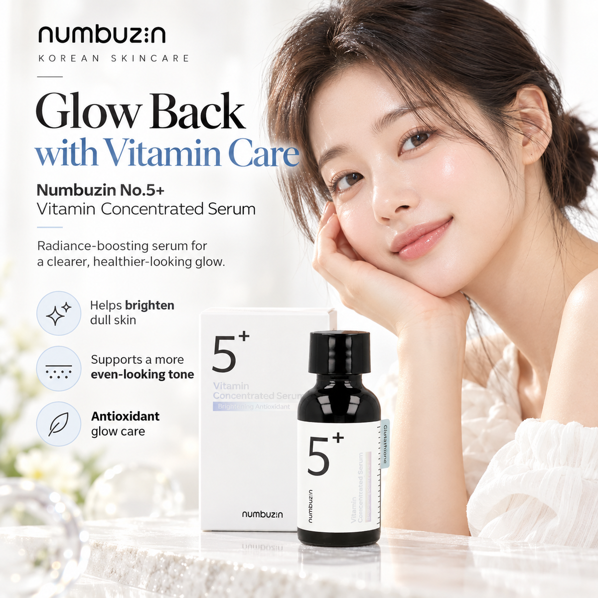 No.5+ Vitamin Concentrated Serum - numbuzin