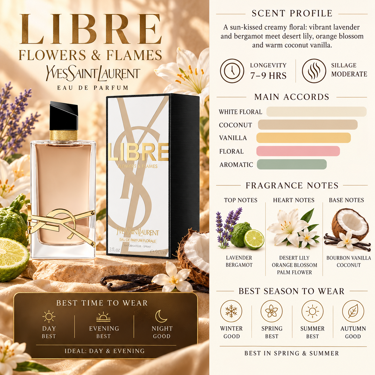 Libre Flowers & Flames - YSL