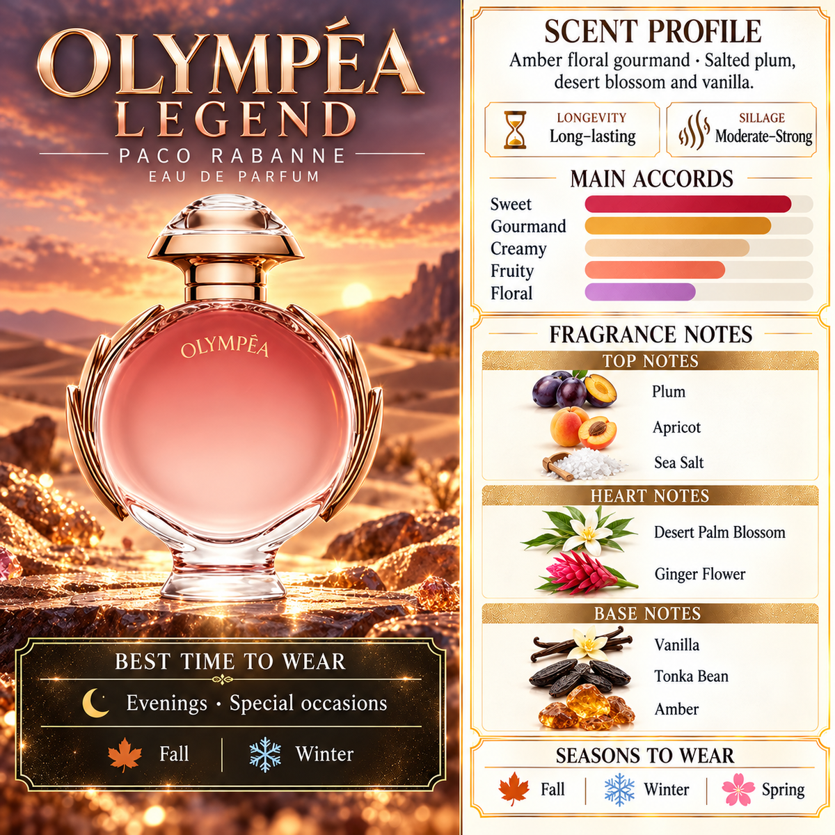 Olympea Legend EDP - Paco Rabanne