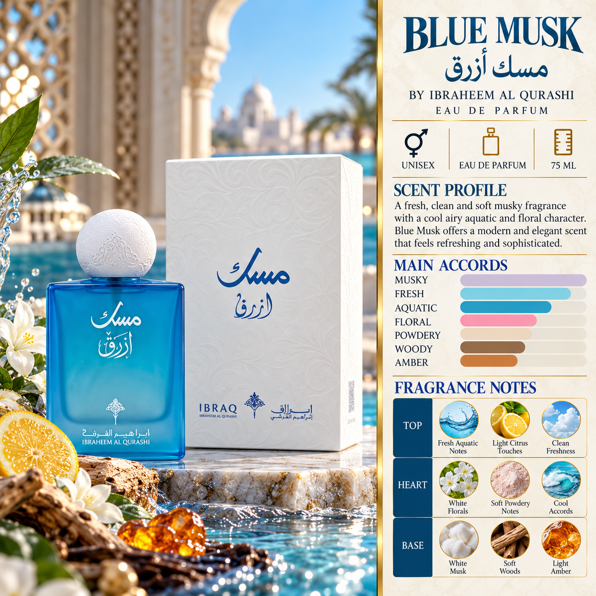 Musk Blue  - Ibrahim Al Qurashi