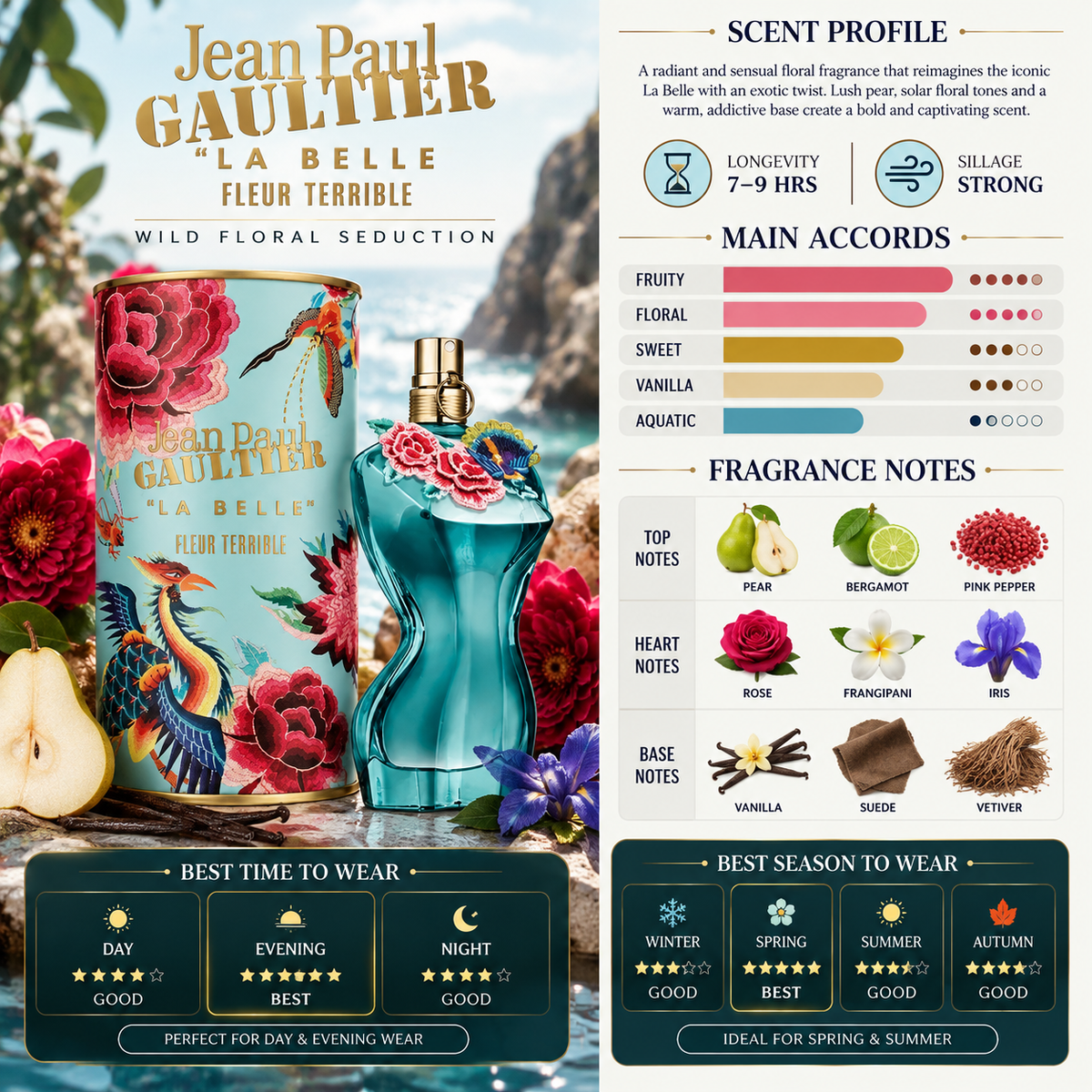 La Belle Fleur Terrible EDP – Jean Paul Gaultier