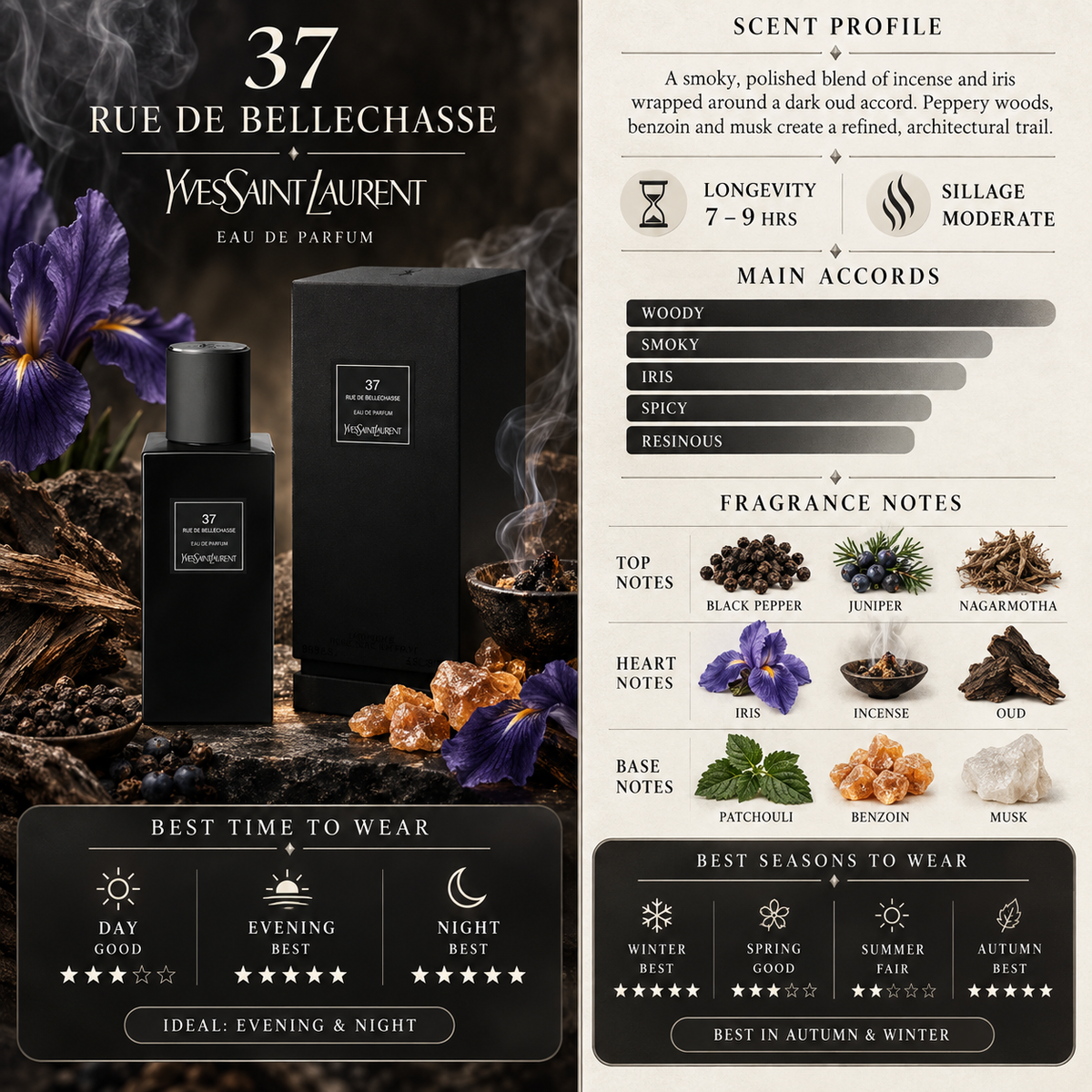 37 Rue de Bellechasse EDP - YSL