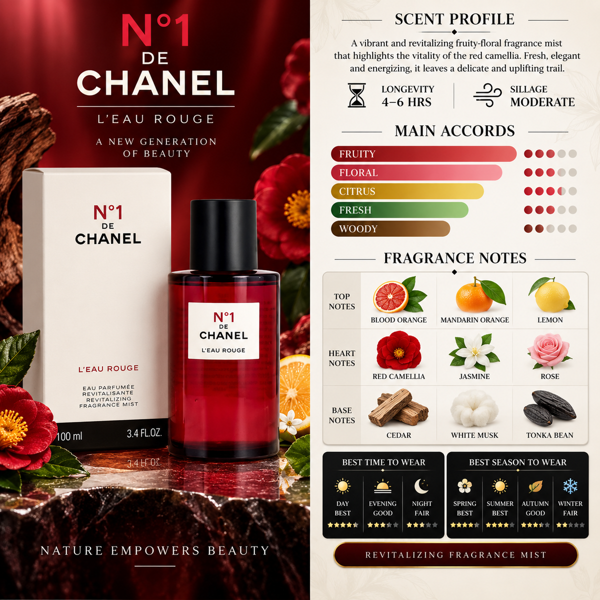 N°1 de Chanel L'Eau Rouge -Chanel