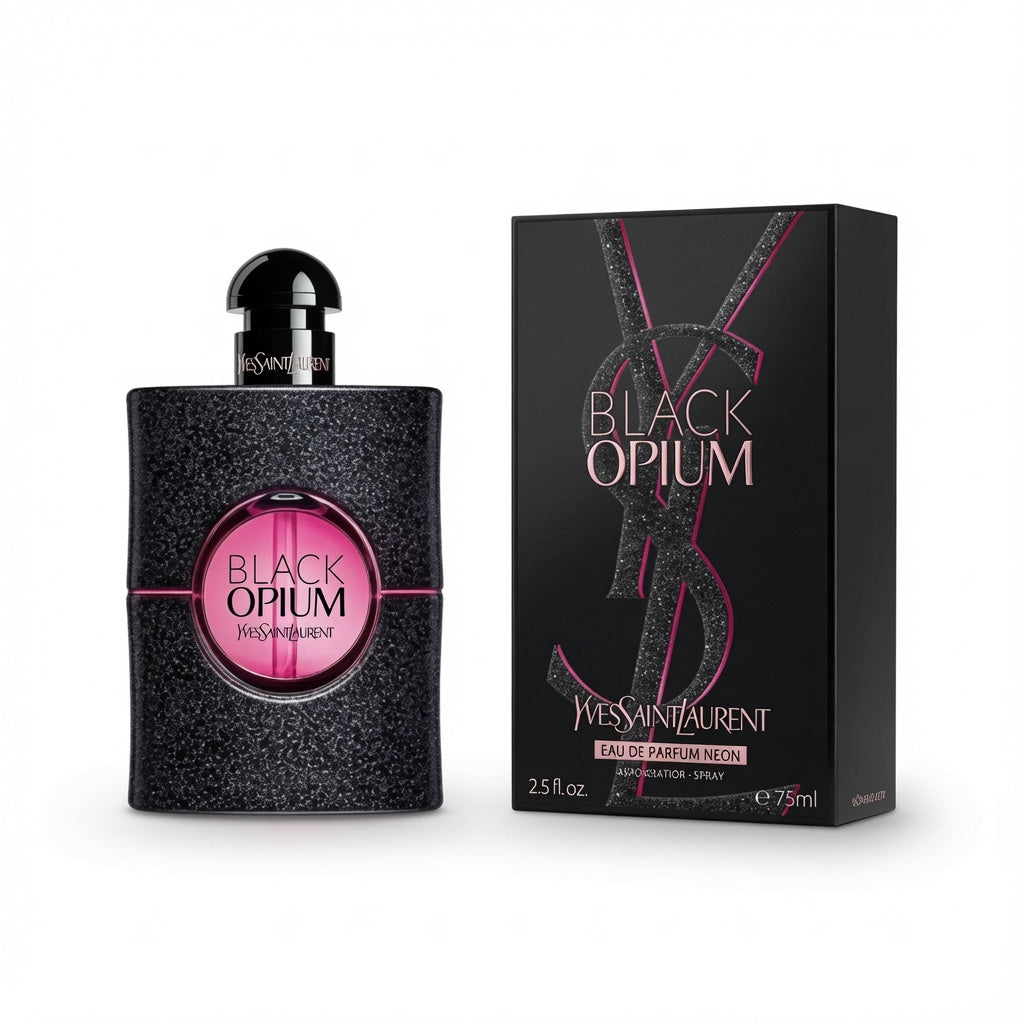 بلاك أوبيوم نيون ماء عطر - إيف سان لوران