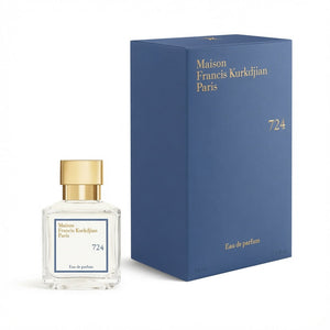 Maison Francis Kurkdjian perfume bottle and packaging on a white background